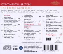 Continental Britons - The Emigre Composers, 2 CDs