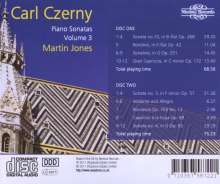 Carl Czerny (1791-1857): Klaviersonaten Vol.3, CD