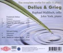 Raphael Wallfisch &amp; John York - Delius &amp; Grieg, CD