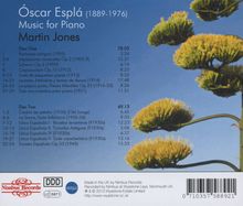 Oscar Espla (1886-1976): Klavierwerke, 2 CDs