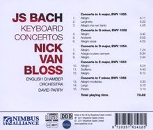 Johann Sebastian Bach (1685-1750): Klavierkonzerte BWV 1053-1056,1058, CD