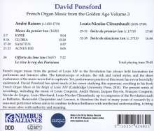 David Ponsford - Französische Orgelmusik Vol.3, CD