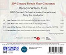 20th Century French Flute Concertos, CD