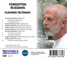 Vladimir Feltsman - Forgotten Russians, CD