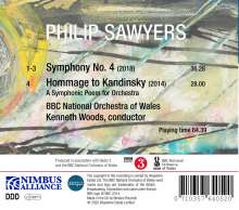 Philip Sawyers (geb. 1951): Symphonie Nr.4, CD
