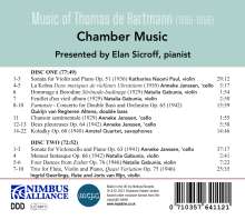 Thomas de Hartmann (1885-1956): Kammermusik, 2 CDs