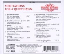 Meditations for a Quiet Dawn, CD