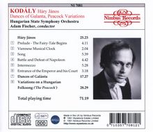 Zoltan Kodaly (1882-1967): Hary Janos-Suite, CD