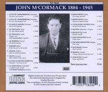 John McCormack singt Arien, CD
