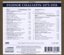 Feodor Schaljapin singt Arien &amp; Lieder, CD