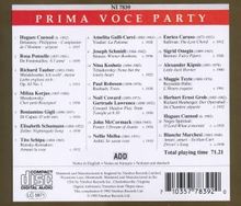 Prima Voce Party, CD