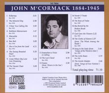 John McCormack in Song, CD