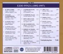 Ezio Pinza singt Arien, CD