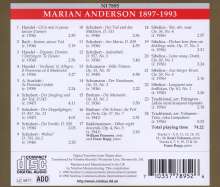 Marian Anderson singt Lieder, CD