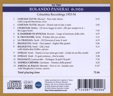 Rolando Panerai singt Arien, CD