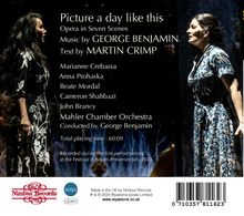 George Benjamin (geb. 1960): Picture a day like this (Oper), CD