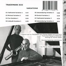 Trademark XIII: Variations, CD