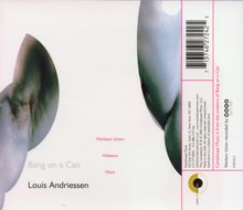 Louis Andriessen (1939-2021): Gigantic Dancing Human Machine, CD