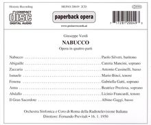 Giuseppe Verdi (1813-1901): Nabucco, 2 CDs