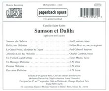 Camille Saint-Saens (1835-1921): Samson &amp; Dalila, 2 CDs