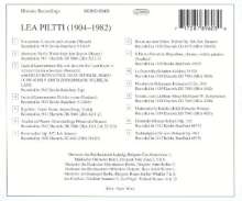 Lea Piltti singt Arien &amp; Lieder, CD