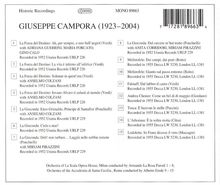 Giuseppe Campora singt Arien, CD