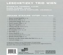 Leschetizky Trio spielt Johann Strauss I, CD
