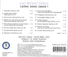 Carl Michael Ziehrer (1843-1922): Ziehrer-Edition Vol.2 "Lachen, kosen, tanzen!", CD