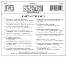 Josef Metternich singt Arien, CD