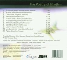 Angelika Niescier &amp; Andre Nendza: The Poetry Of Rhythm, CD