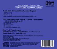 New York Piano Quartet, CD