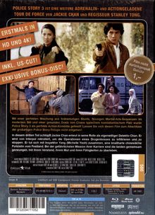 Police Story 3 (Ultra HD Blu-ray &amp; Blu-ray im Mediabook), 1 Ultra HD Blu-ray und 2 Blu-ray Discs