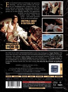 "Erstmals uncut in Deutschland! Erstmals in 4K HDR 10. Limitiert auf 555 Exemplare! Keine Abgabe an Kinder und Jugendliche."