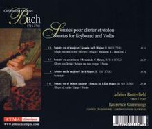 Carl Philipp Emanuel Bach (1714-1788): Sonaten für Violine &amp; Cembalo Wq.73,77,78, CD
