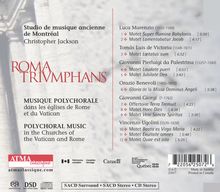 Studio de musique ancienne de Montreal - Roma Triumphans, Super Audio CD