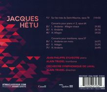 Jacques Hetu (1938-2010): Klavierkonzert Nr. 2 op. 64, CD