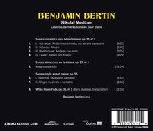 Nikolai Medtner (1880-1951): Klaviersonaten op.53 Nr.1 &amp; 2, CD