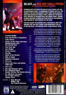 Red Hot Chilli Pipers: Blast Live: One Amazing Night At The Old Fruitmarket Glasgow, DVD