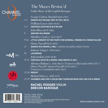 Rachel Podger - The Muses Restor'd (Violin Music of the English Baroque), CD