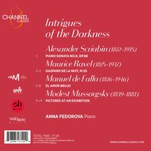 Anna Fedorova - Intrigues of the Darkness, CD