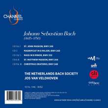 Johann Sebastian Bach (1685-1750): Passionen, Weihnachtsoratorium, h-moll-Messe, Magnificat, 10 CDs