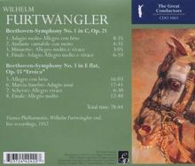 Ludwig van Beethoven (1770-1827): Symphonien Nr.1 &amp; 3, CD