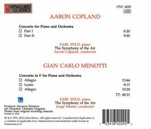 Aaron Copland (1900-1990): Klavierkonzert, CD
