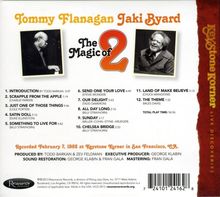 Tommy Flanagan &amp; Jaki Byard: The Magic of 2, CD