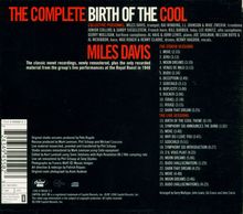 Miles Davis (1926-1991): The Complete Birth Of The Cool, CD