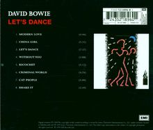 David Bowie (1947-2016): Let's Dance, CD