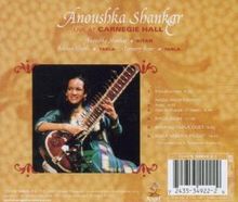 Anoushka Shankar (geb. 1981): Live At Carnegie Hall 2001, CD