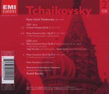 Peter Iljitsch Tschaikowsky (1840-1893): Klavierkonzerte Nr.1-3, 2 CDs