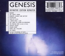 Genesis: Seconds Out (remastered), 2 CDs