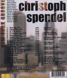 Christoph Spendel (geb. 1955): New York Groove, CD